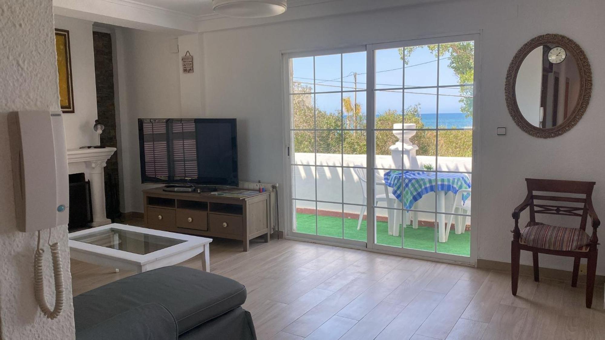 Chalet Denia Playa Primera Linea Exterior photo