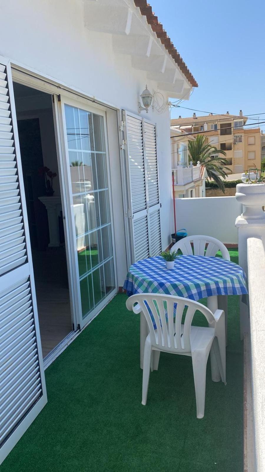 Chalet Denia Playa Primera Linea Exterior photo